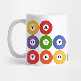 The Music Man Ya Got Trouble Billard Balls Mug